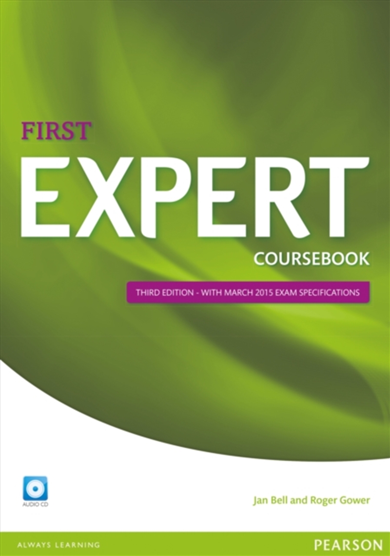 Expert First 3rd Edition Coursebook With cd Pack/Product Detail/English