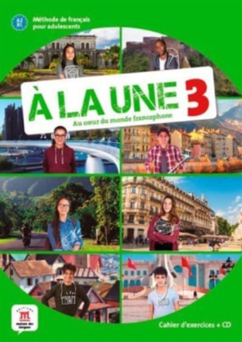 A La Une 3 - Cahier D'Exercices (A2-B1) + Audio Mp3. A2/B1/Product Detail/Language & Linguistics