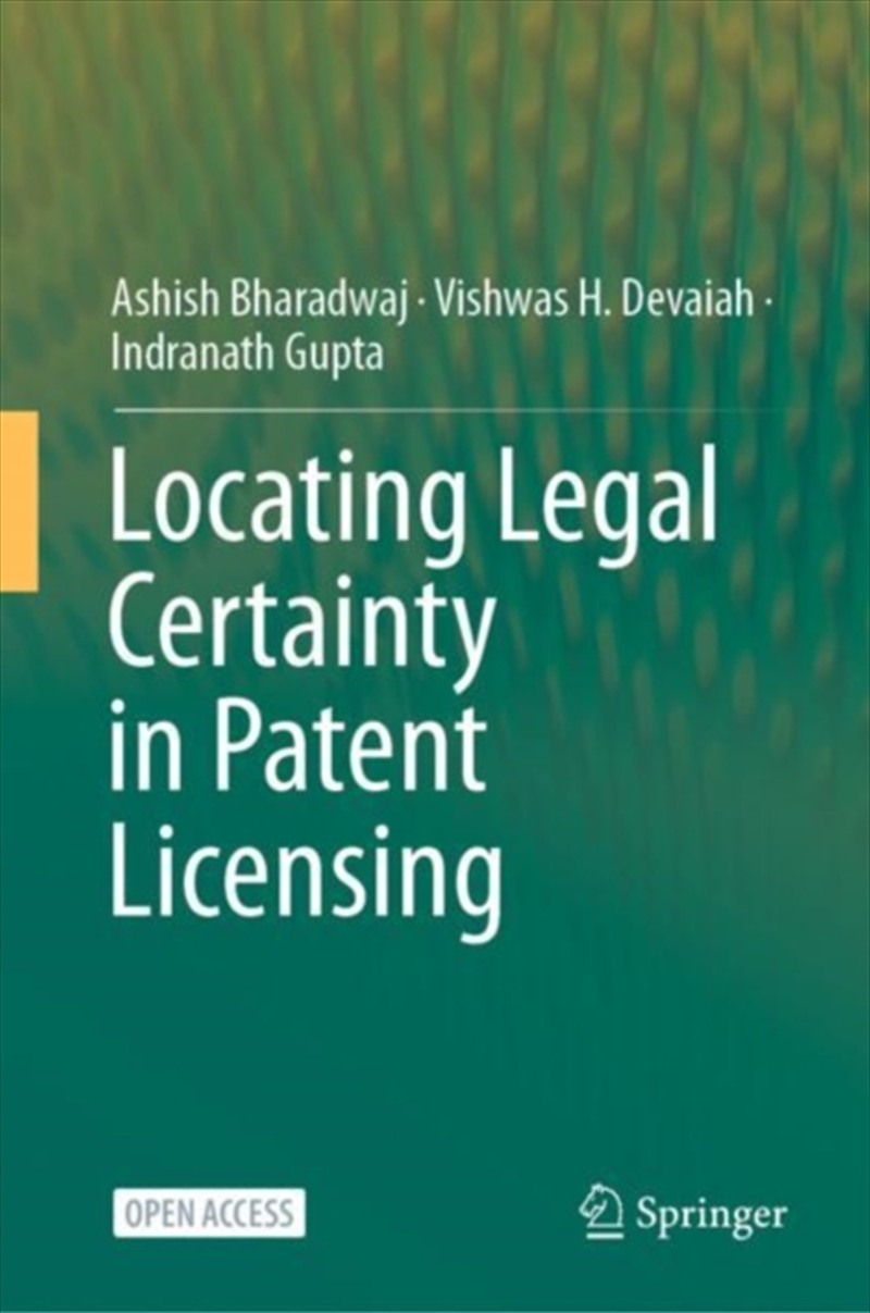 Locating Legal Certainty In Patent Licensing/Product Detail/Law