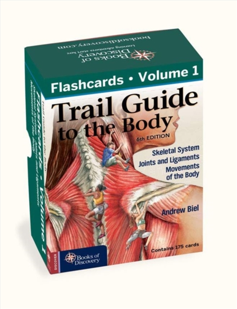 Trail Guide To The Body Flashcards Volume 1 : Bones/Joints/Movements/Product Detail/Healthcare