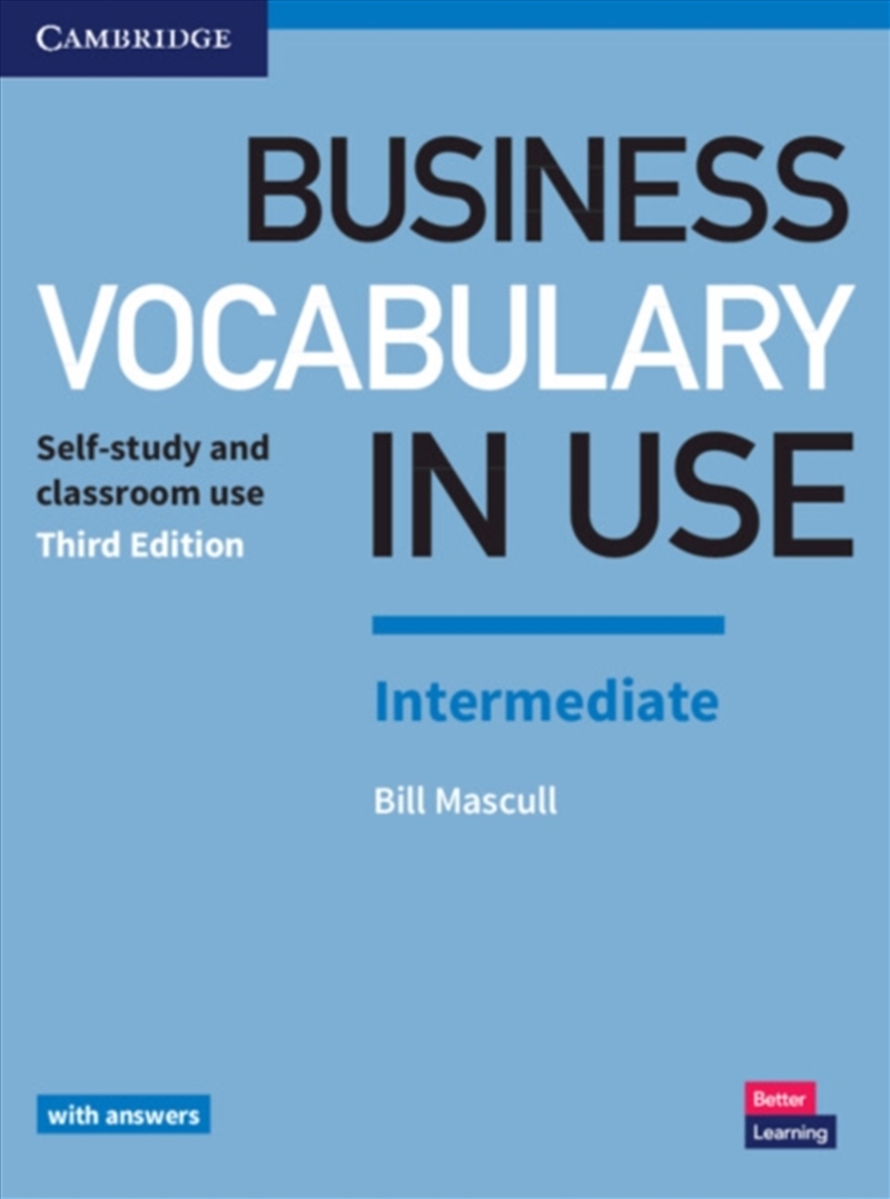 Business Vocabulary In Use: Intermediate Book With Answers : Self-Study And Classroom Use/Product Detail/English