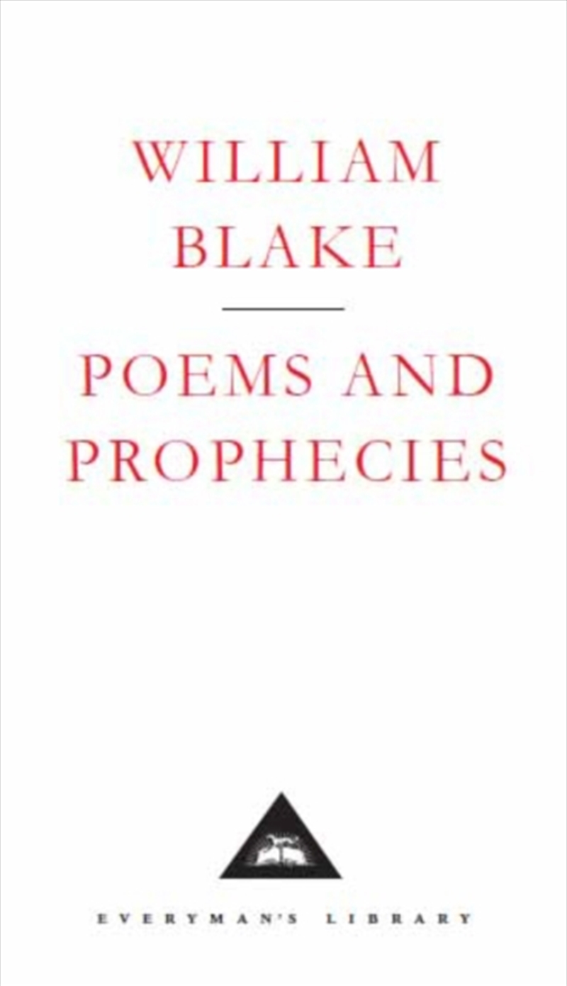 Poems And Prophecies/Product Detail/Literature & Poetry