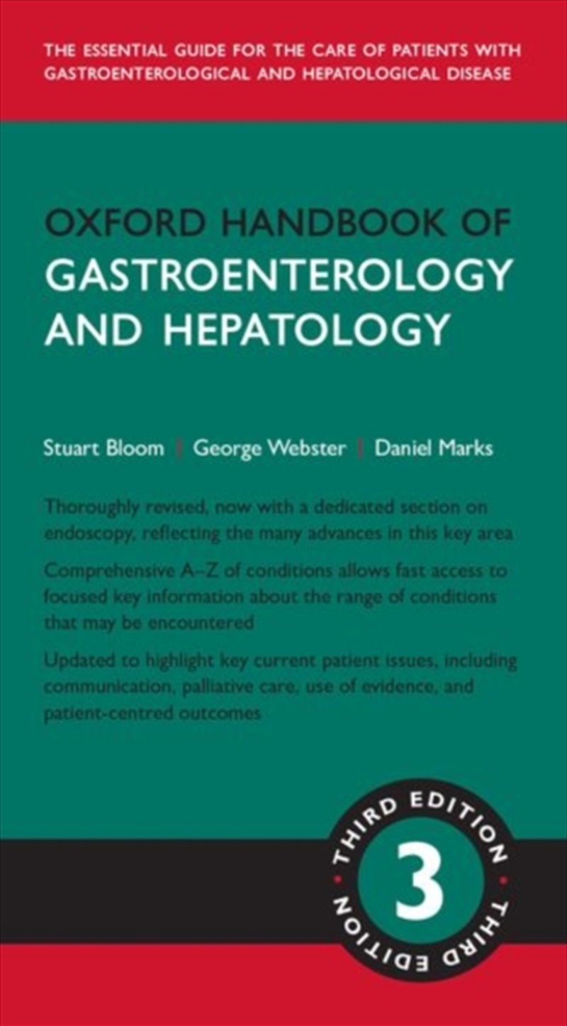 Oxford Handbook Of Gastroenterology & Hepatology/Product Detail/Healthcare