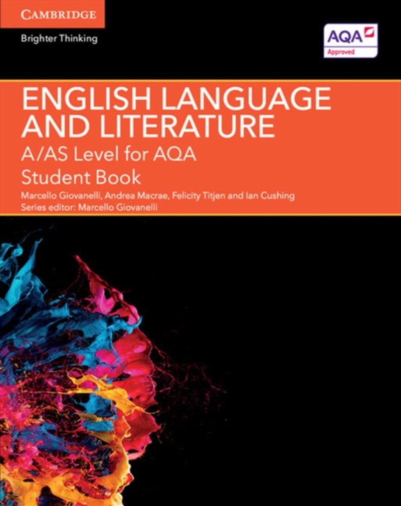 A/As Level English Language And Literature For Aqa Student Book/Product Detail/English