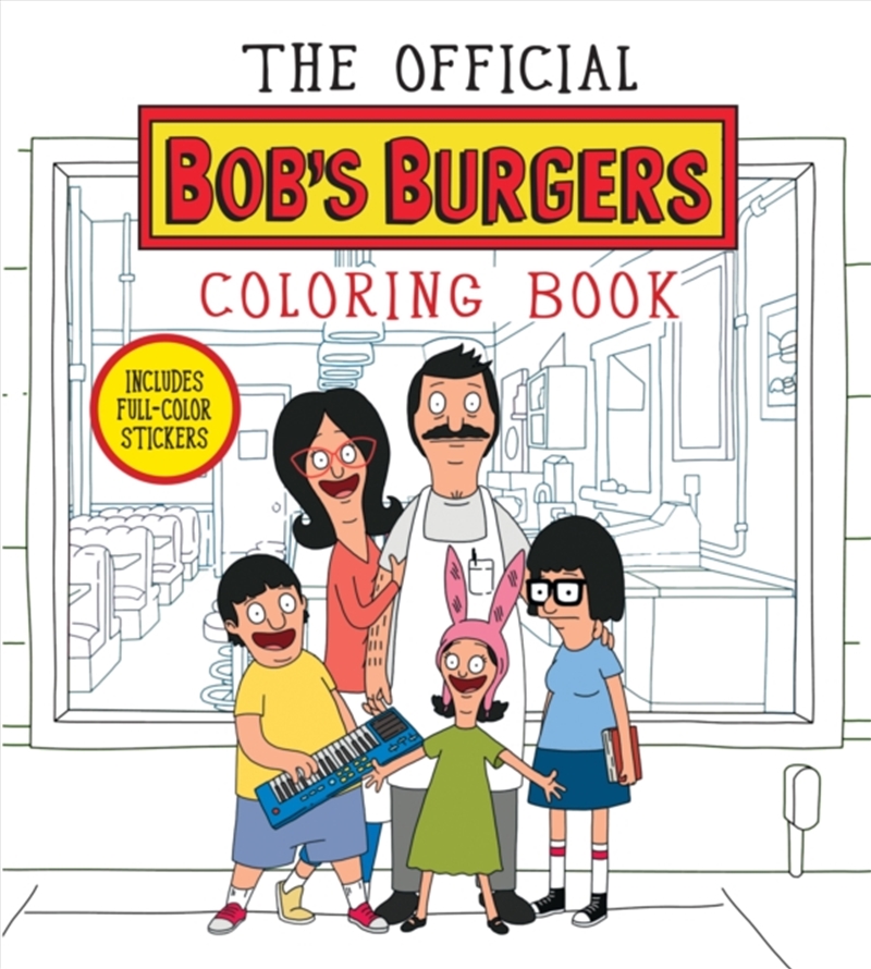 Official Bob's Burgers Coloring Book/Product Detail/Adults Colouring