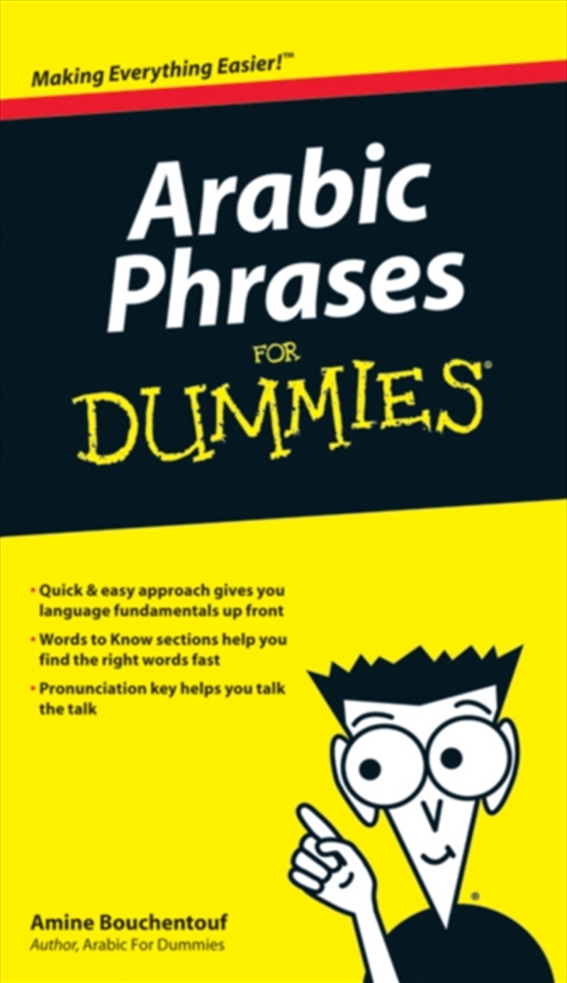 Arabic Phrases For Dummies/Product Detail/Language & Linguistics