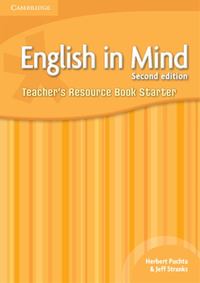 English In Mind Starter Level Teacher's Resource Book/Product Detail/English