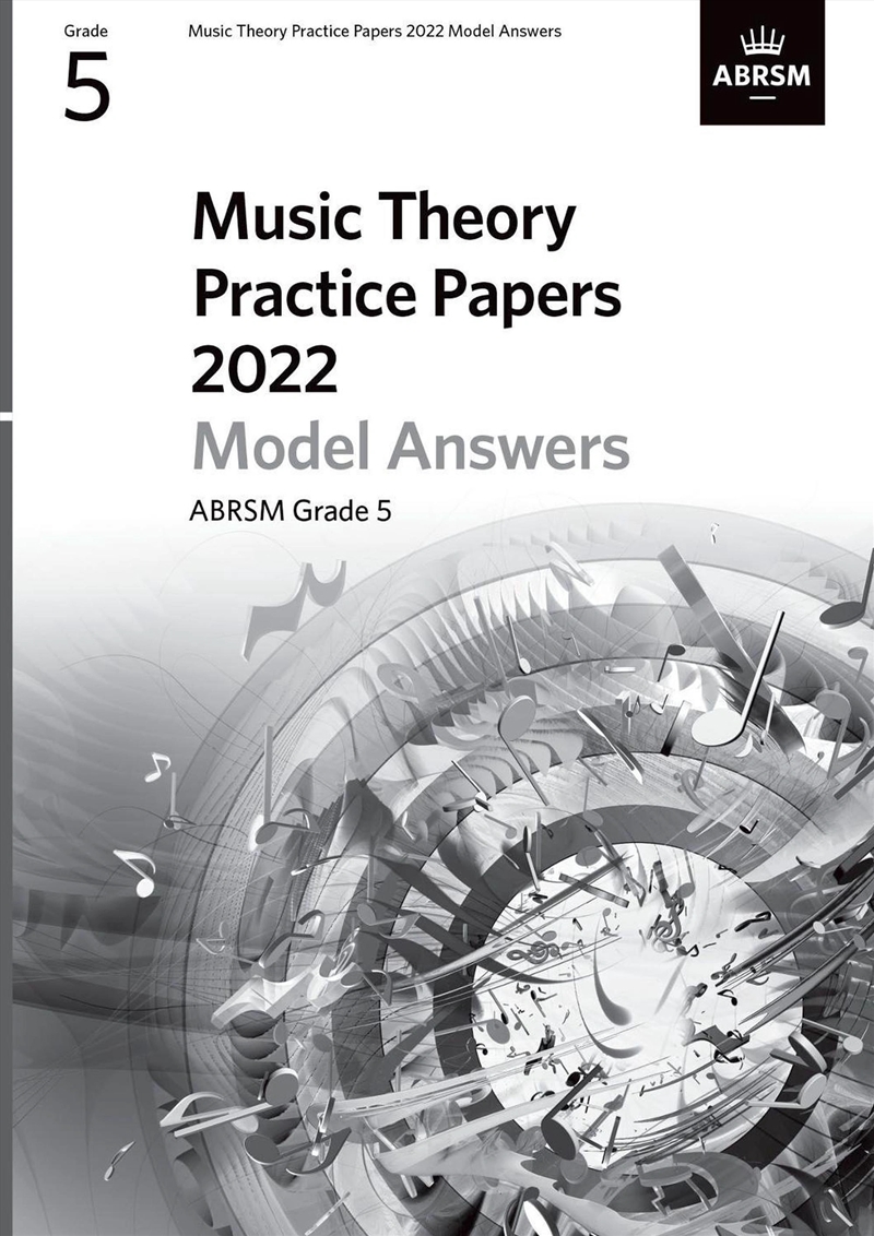 Music Theory Practice Papers Model Answers 2022, Abrsm Grade 5/Product Detail/Media