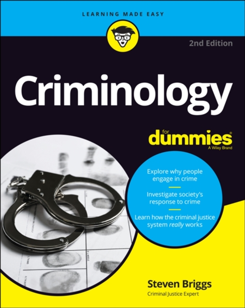 Criminology For Dummies/Product Detail/Law