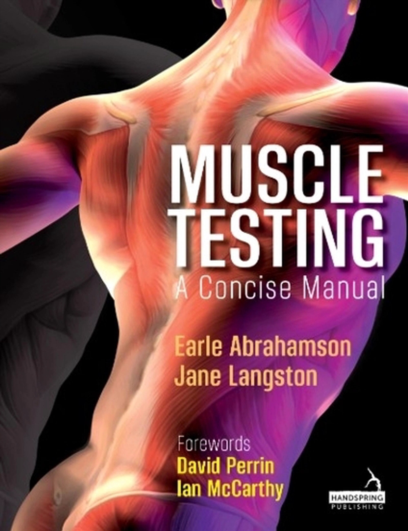 Muscle Testing : A Concise Manual/Product Detail/Healthcare