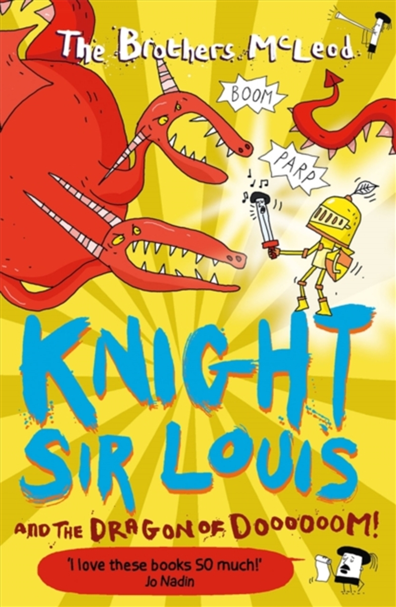 Knight Sir Louis And The Dragon Of Doooooom!/Product Detail/Childrens Fiction Books