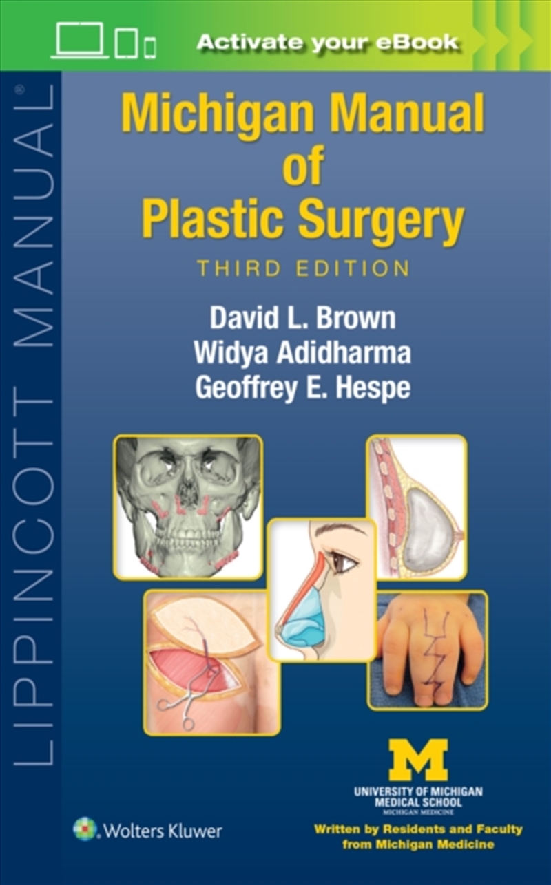 Michigan Manual Of Plastic Surgery/Product Detail/Healthcare