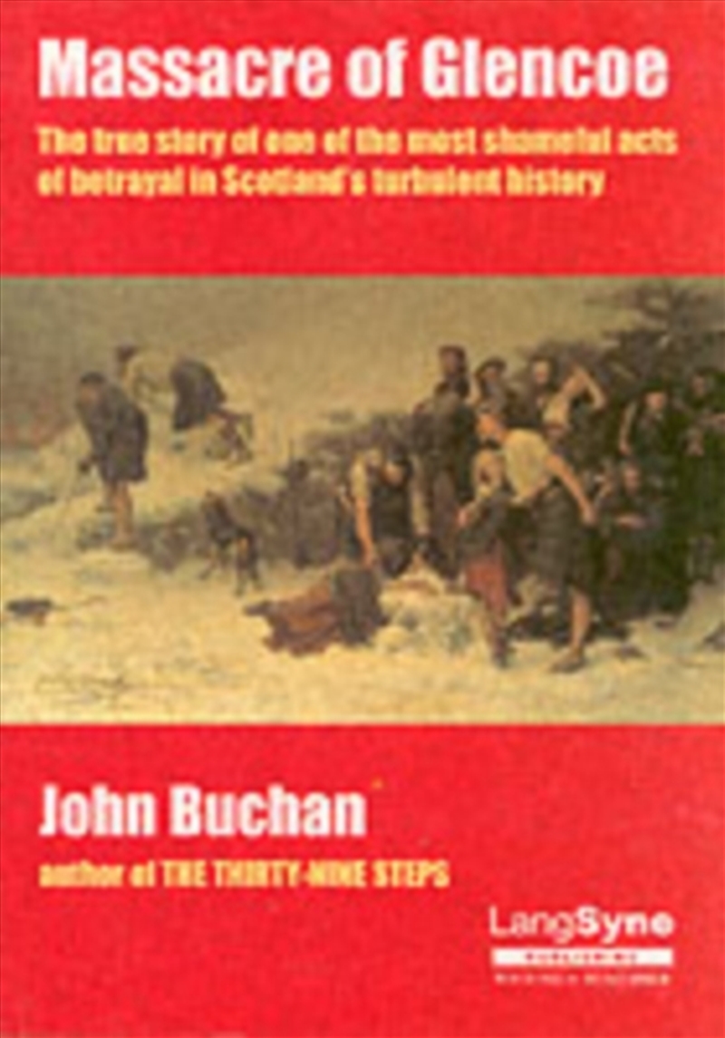 Massacre Of Glencoe/Product Detail/Literature & Poetry