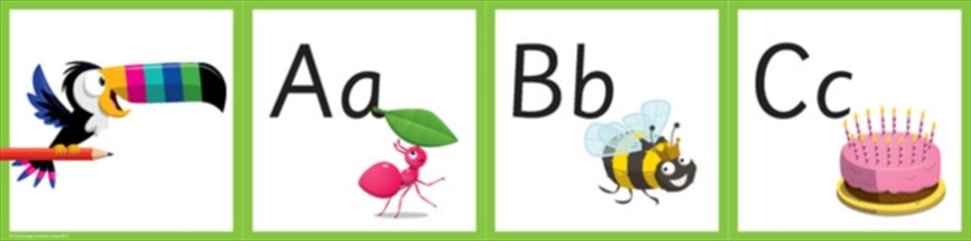 Penpals For Handwriting Alphabet Wall Frieze/Product Detail/English