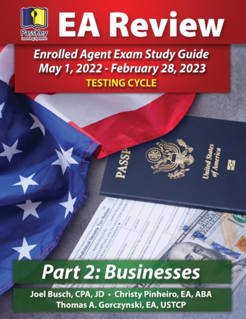 Passkey Learning Systems Ea Review Part 2 Businesses Enrolled Agent Study Guide : Passkey Ea Exam Re/Product Detail/Law