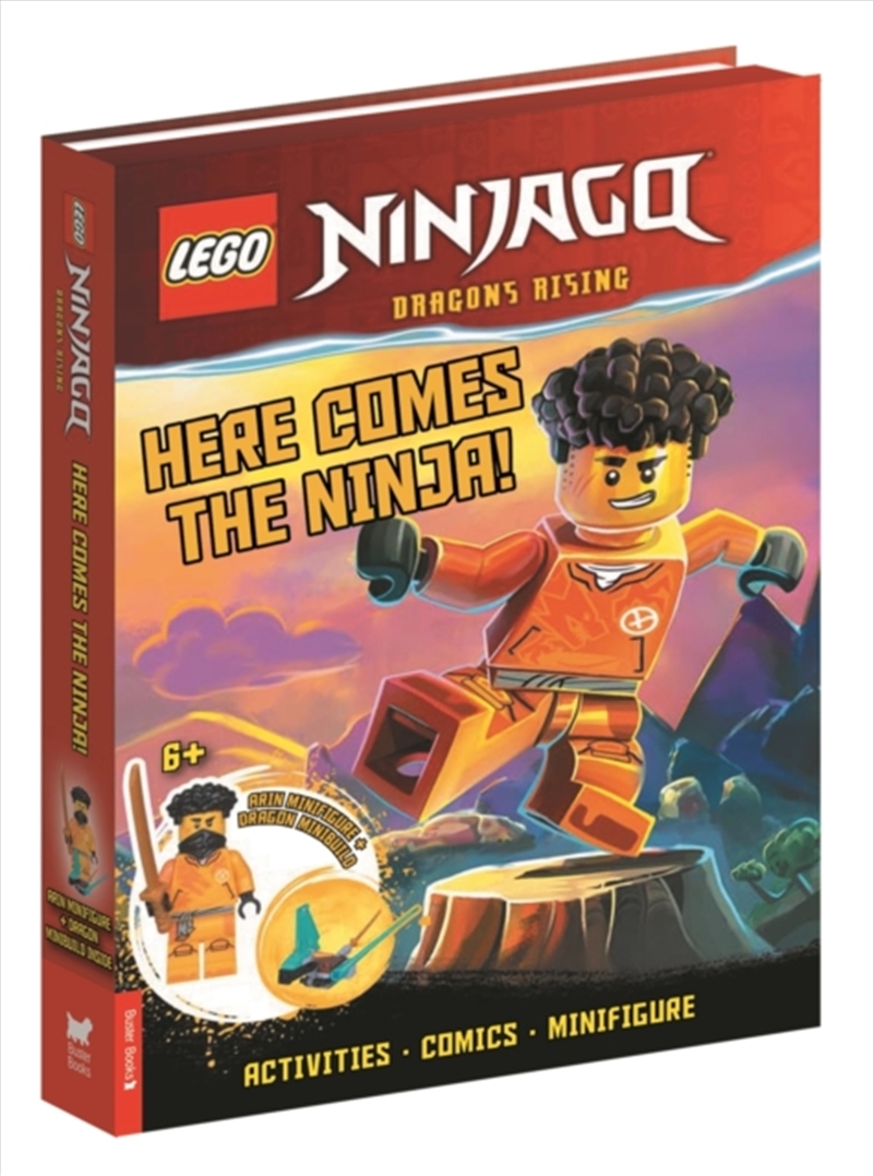 Lego Ninjago: Here Comes The Ninja! (With Arin Minifigure And Dragon Mini-Build)/Product Detail/Kids Activity Books