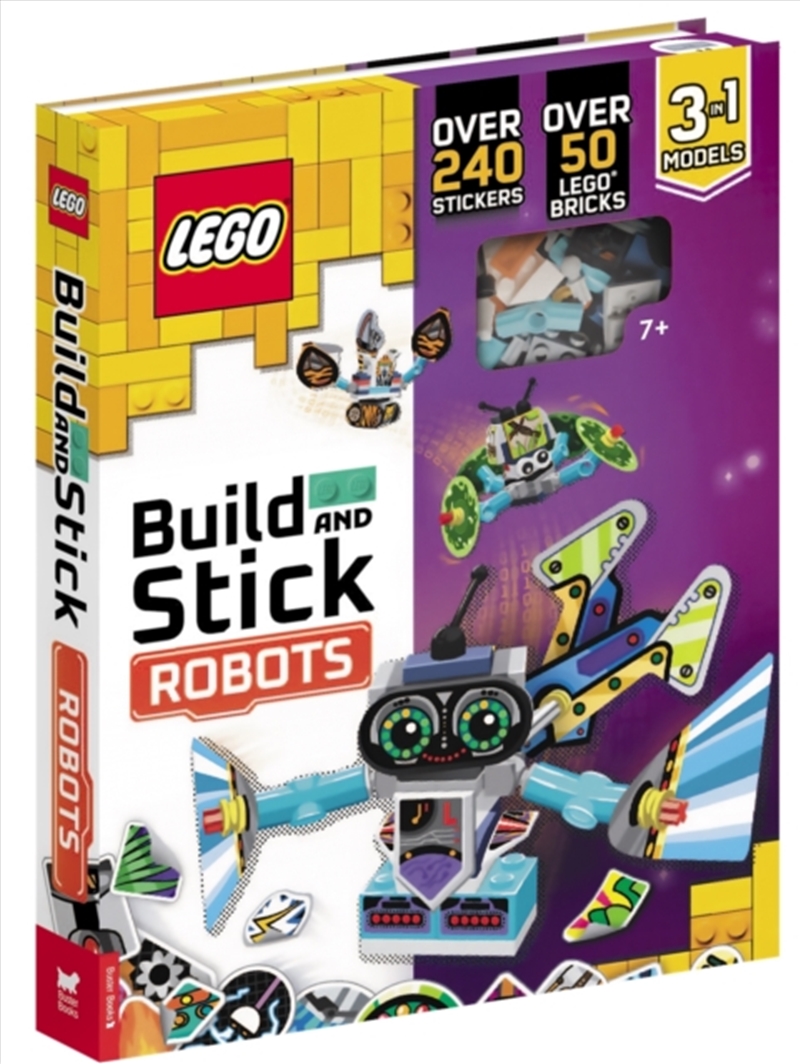 Lego Books: Build And Stick: Robots/Product Detail/Kids Activity Books