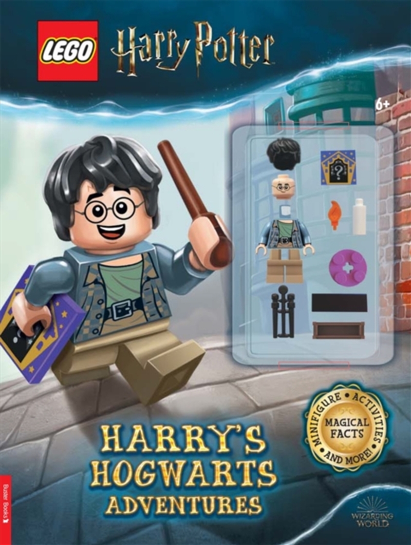 Lego Harry Potter: Harry's Hogwarts Adventures Activity Book (With Lego Harry Potter Minifigure)/Product Detail/Kids Activity Books
