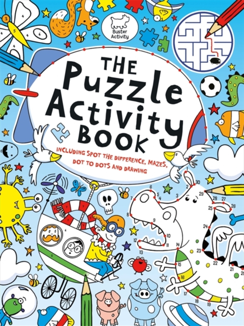 The Puzzle Activity Book/Product Detail/Kids Activity Books