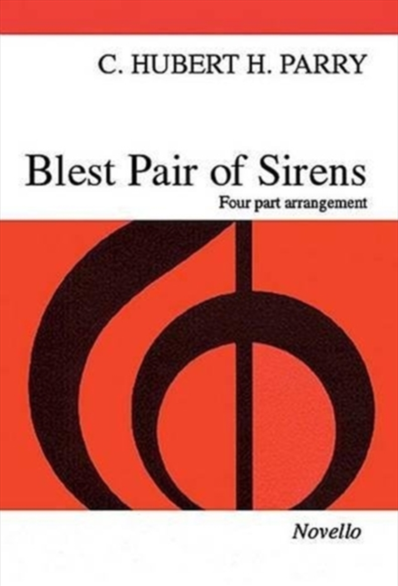 Blest Pair Of Sirens (Satb)/Product Detail/Media