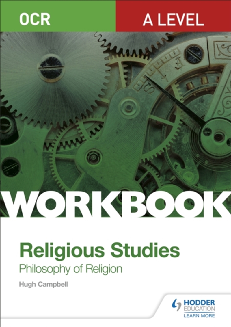 Ocr A Level Religious Studies: Philosophy Of Religion Workbook/Product Detail/Religion & Beliefs