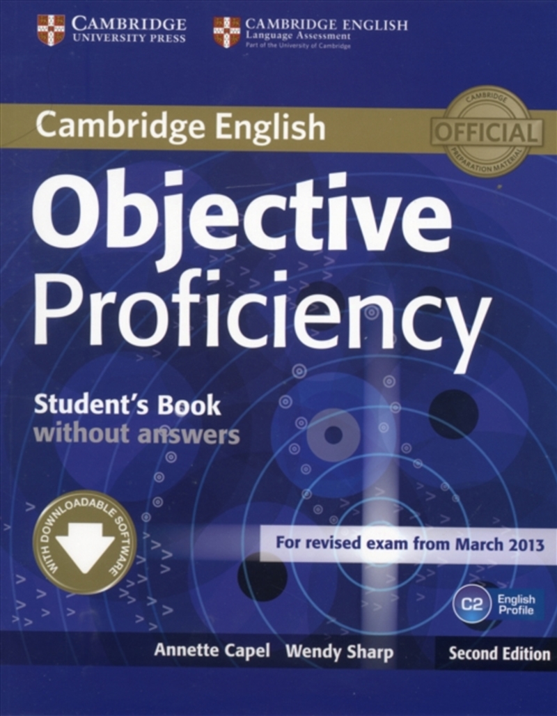 Objective Proficiency Student's Book Without Answers With Downloadable Software/Product Detail/English