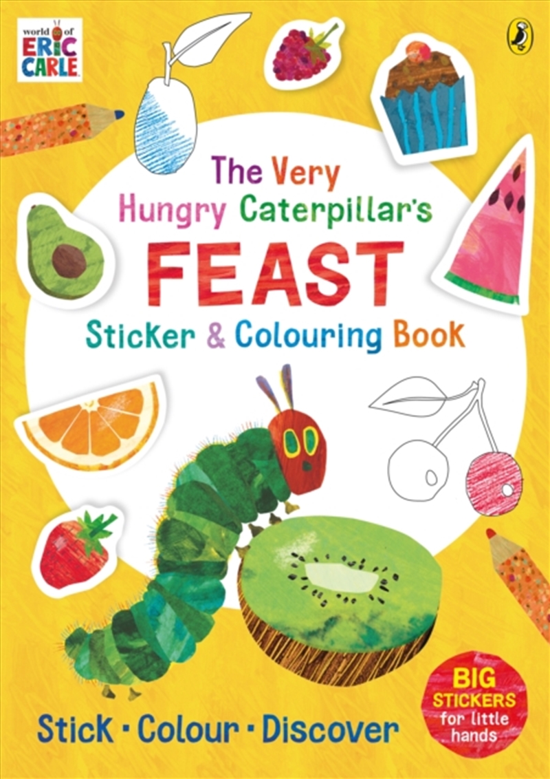 The Very Hungry Caterpillar's Feast Sticker And Colouring Book/Product Detail/Kids Activity Books