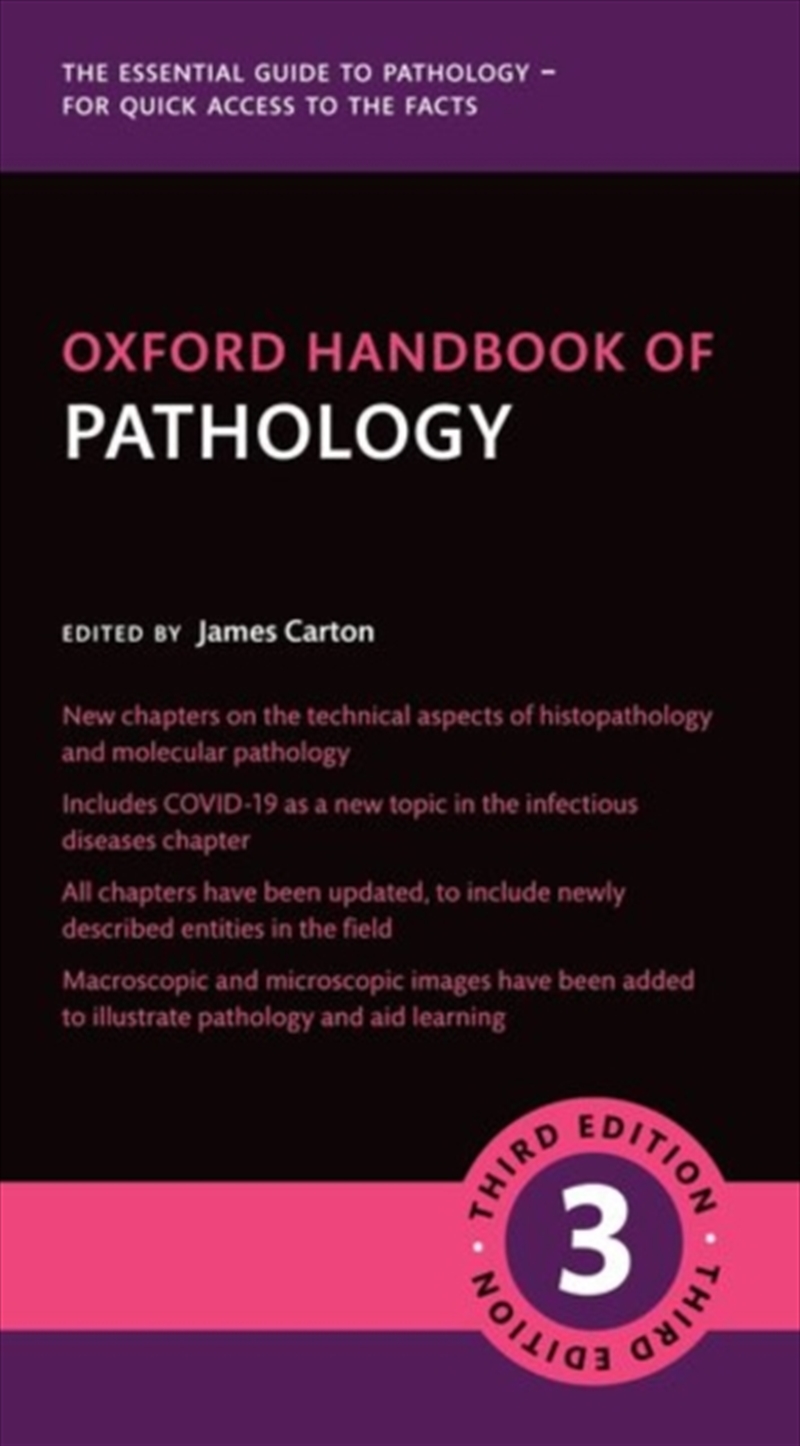 Oxford Handbook Of Pathology/Product Detail/Healthcare