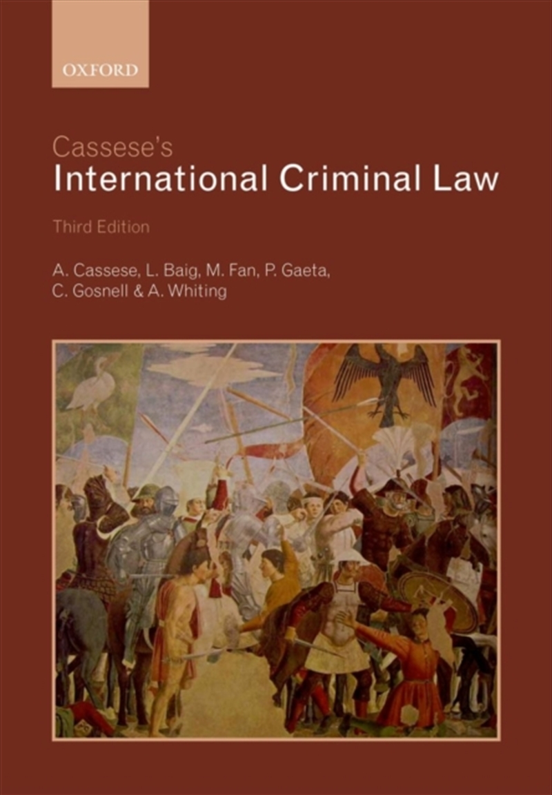 Cassese's International Criminal Law/Product Detail/Law