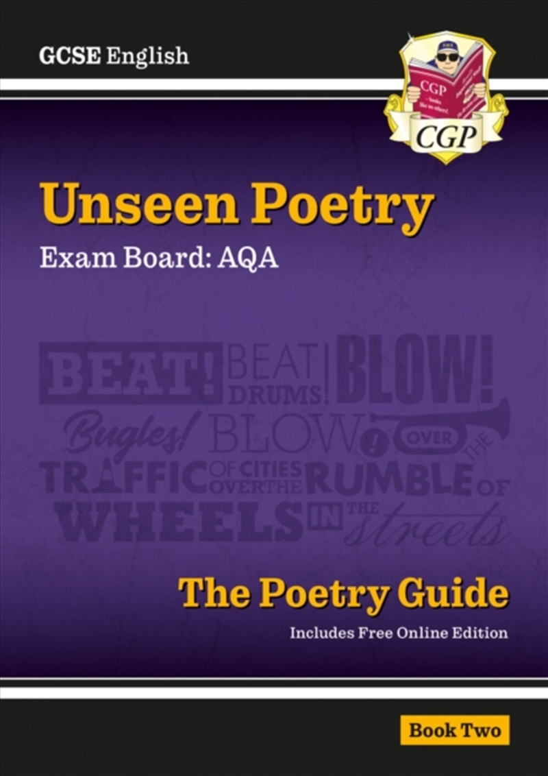 Gcse English Aqa Unseen Poetry Guide - Book 2 Includes Online Edition/Product Detail/English