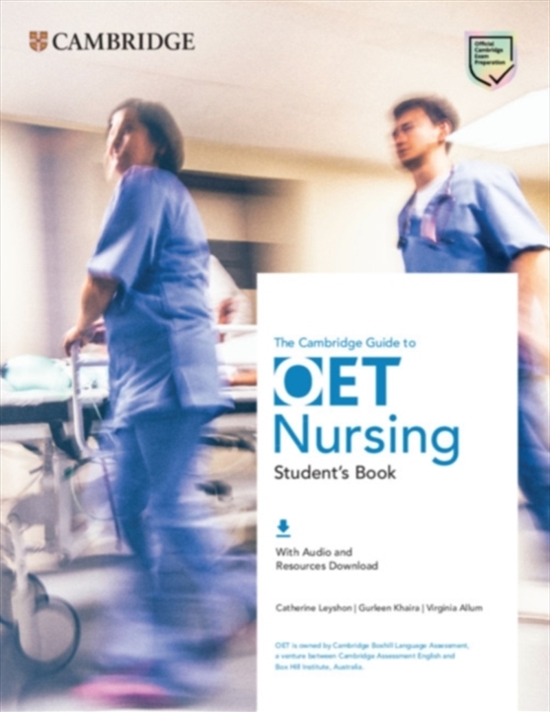 The Cambridge Guide To Oet Nursing Student's Book With Audio And Resources Download/Product Detail/English