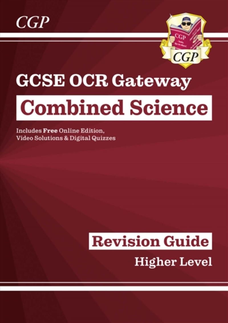 Gcse Combined Science Ocr Gateway Revision Guide - Higher: Inc. Online Ed, Quizzes & Videos/Product Detail/Education & Textbooks