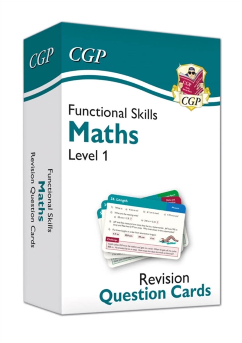 Functional Skills Maths Revision Question Cards - Level 1/Product Detail/Maths
