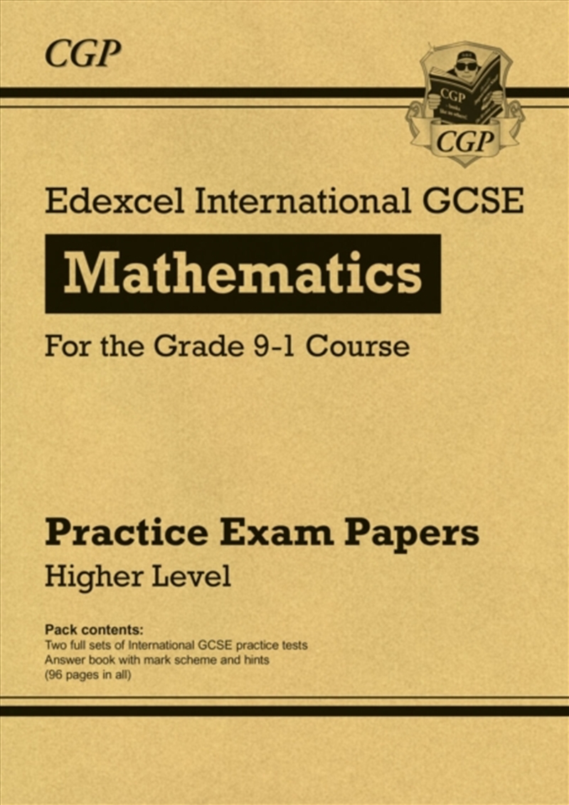 Edexcel International Gcse Maths Practice Papers: Higher/Product Detail/Maths