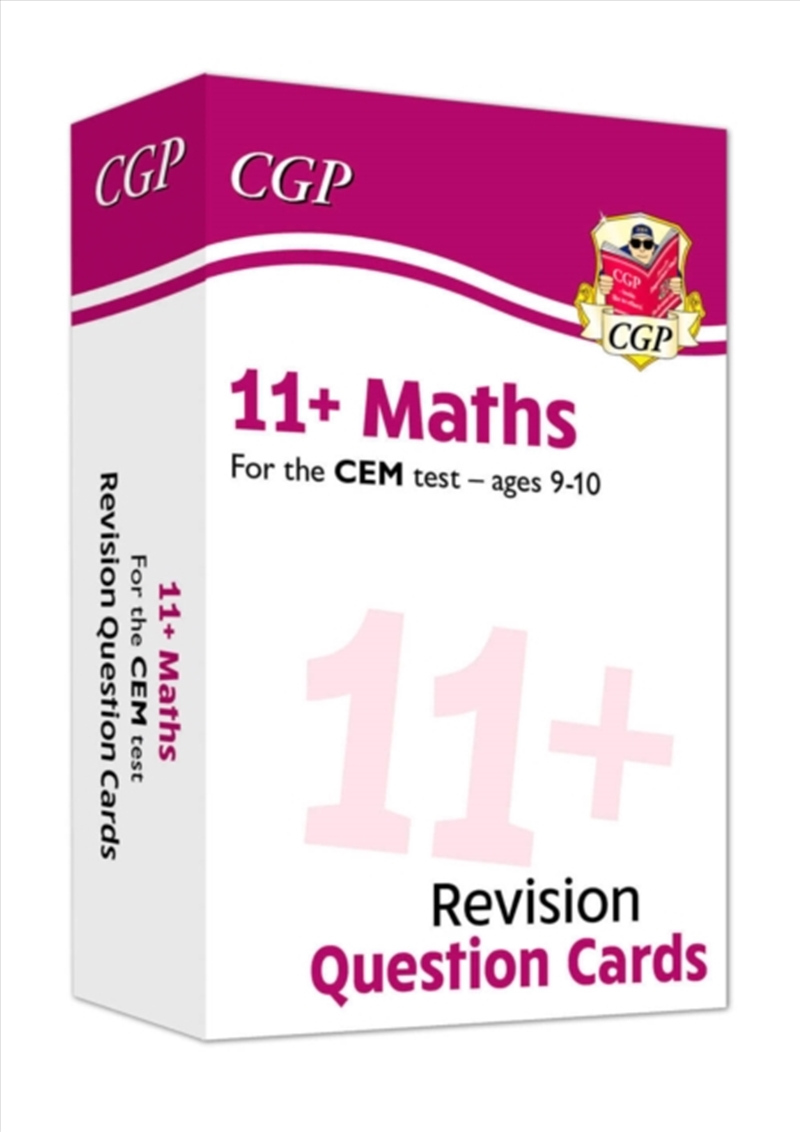 11+ Cem Revision Question Cards: Maths - Ages 9-10/Product Detail/Maths