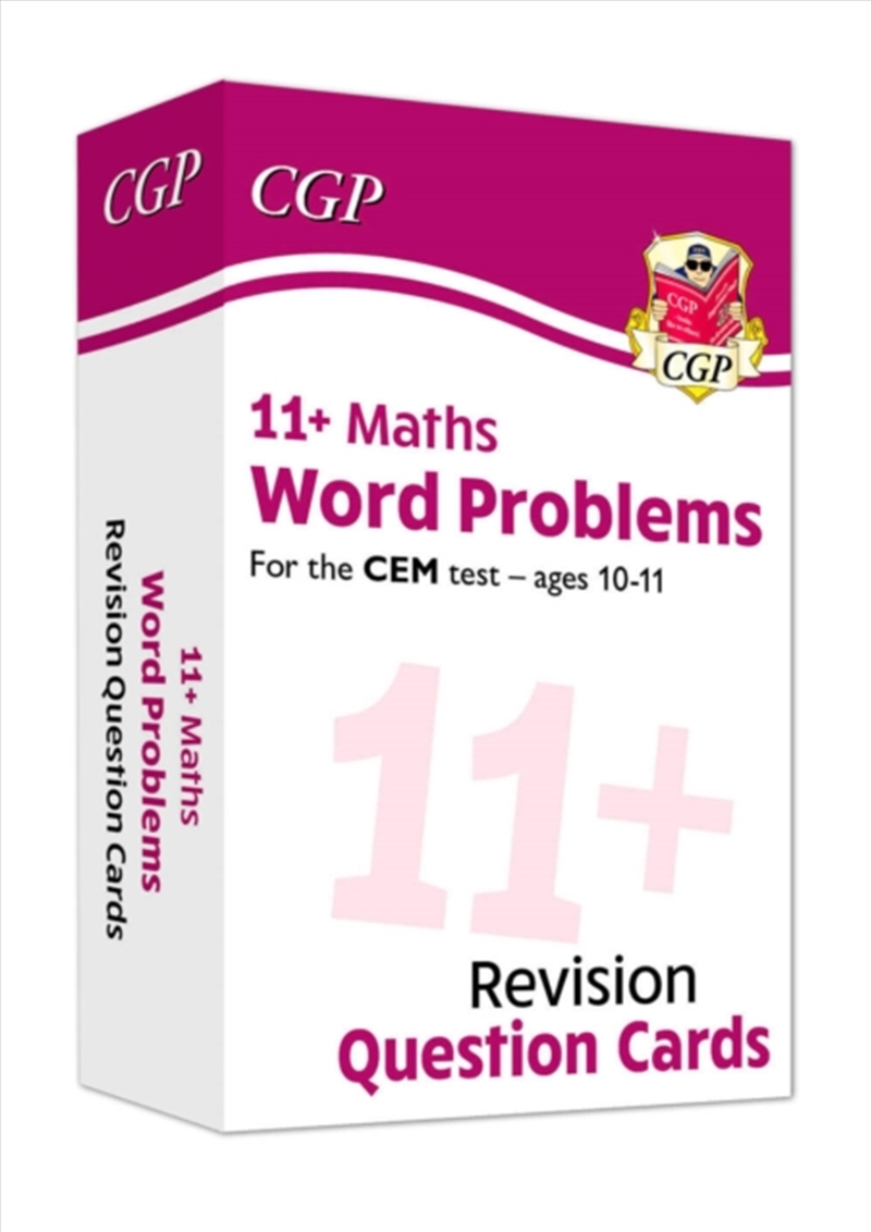 11+ Cem Revision Question Cards: Maths Word Problems - Ages 10-11/Product Detail/Maths
