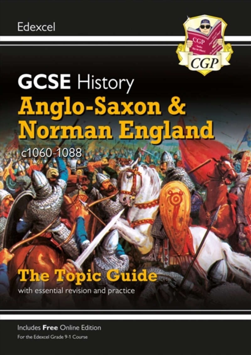 Gcse History Edexcel Topic Revision Guide - Anglo-Saxon And Norman England, C1060-1088/Product Detail/Education & Textbooks