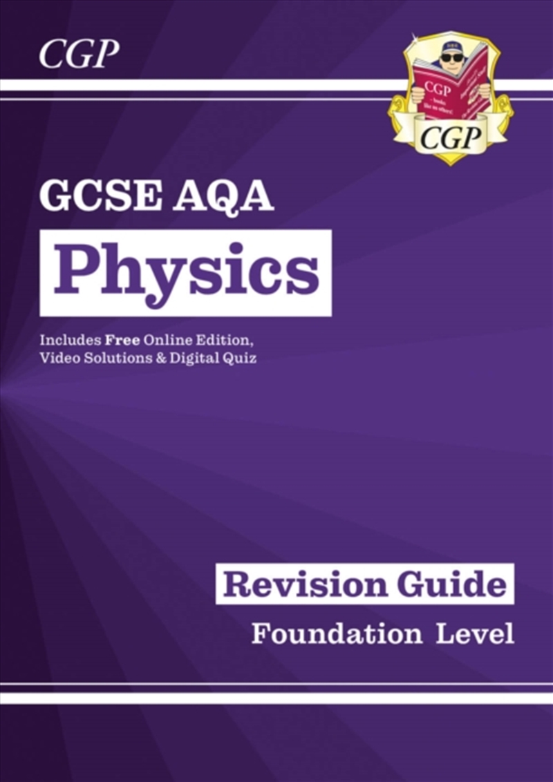 New Gcse Physics Aqa Foundation Revision Guide With Cgp Revisionhub/Product Detail/Education & Textbooks