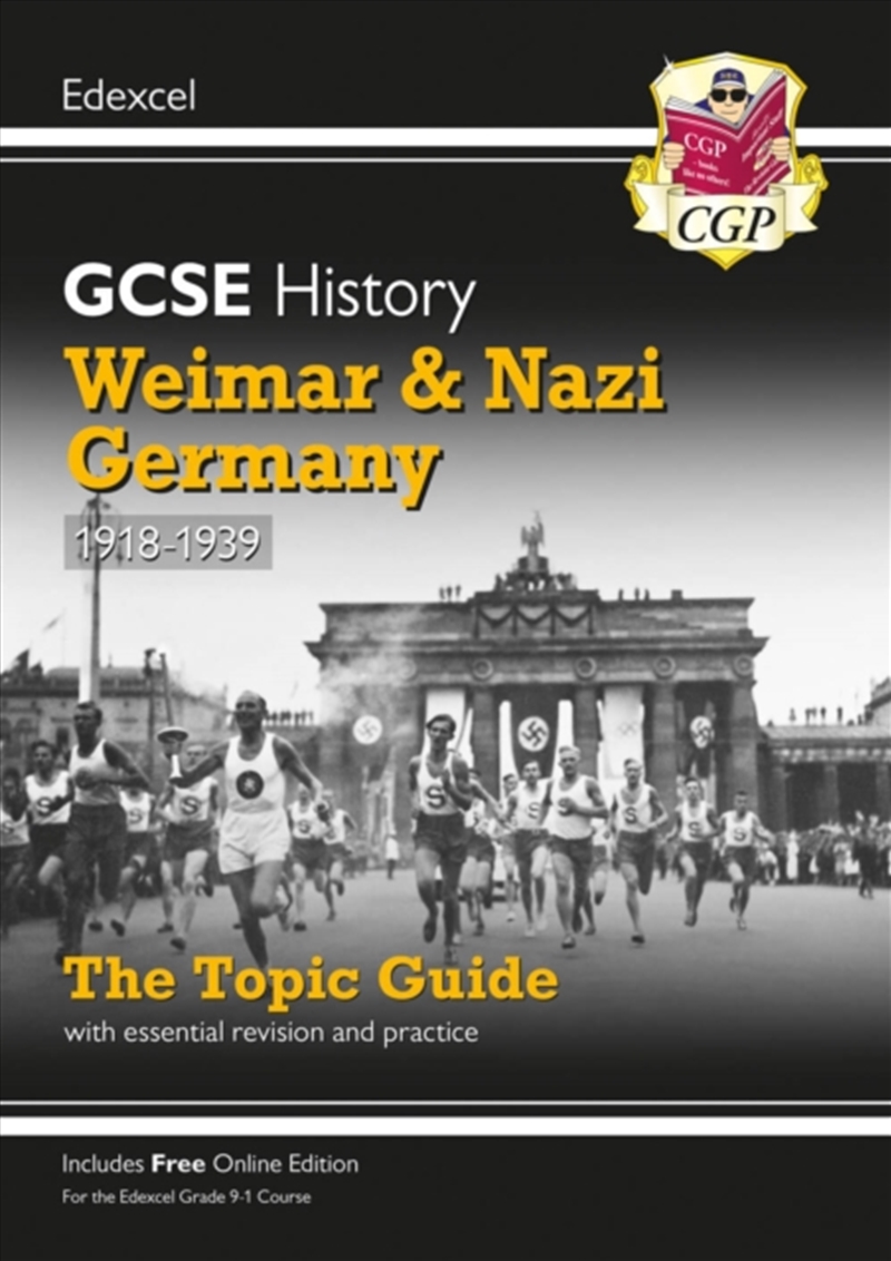 Gcse History Edexcel Topic Revision Guide - Weimar And Nazi Germany, 1918-1939/Product Detail/Education & Textbooks