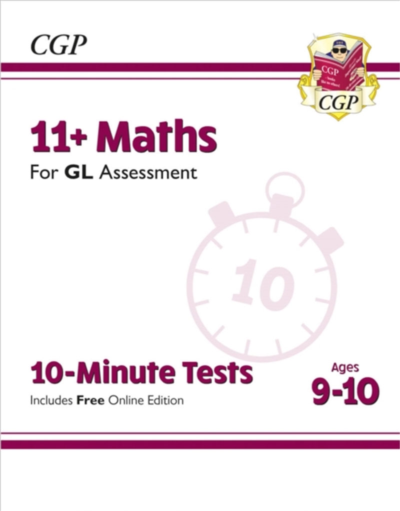 11+ Gl 10-Minute Tests: Maths - Ages 9-10 (With Online Edition)/Product Detail/Maths