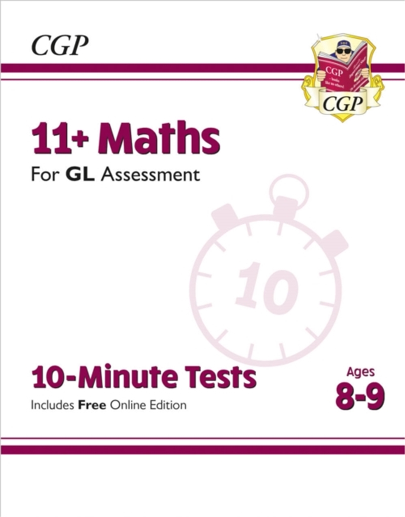 11+ Gl 10-Minute Tests: Maths - Ages 8-9 (With Online Edition)/Product Detail/Maths