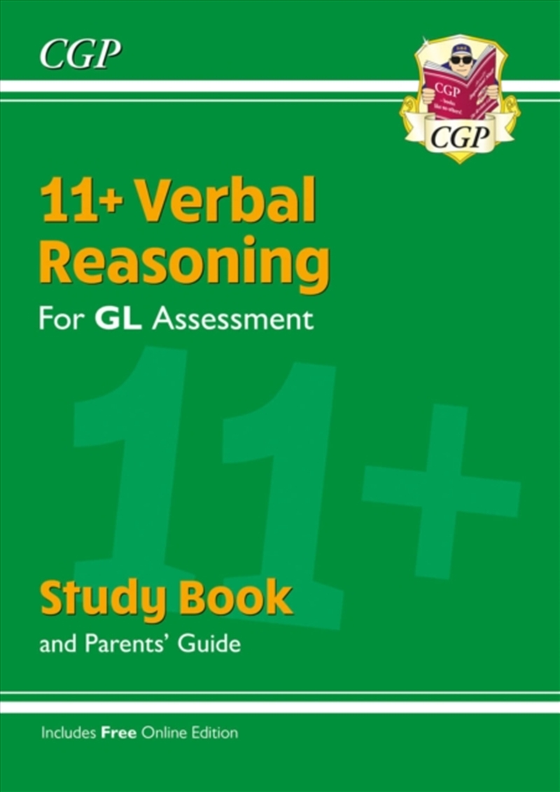 11+ Gl Verbal Reasoning Study Book (With Parents’ Guide & Online Edition)/Product Detail/Education & Textbooks