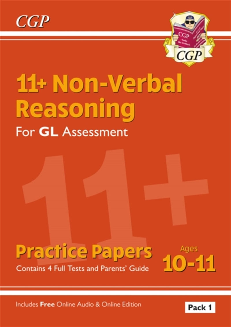 11+ Gl Non-Verbal Reasoning Practice Papers: Ages 10-11 Pack 1 (Inc Parents' Guide & Online Ed)/Product Detail/Education & Textbooks