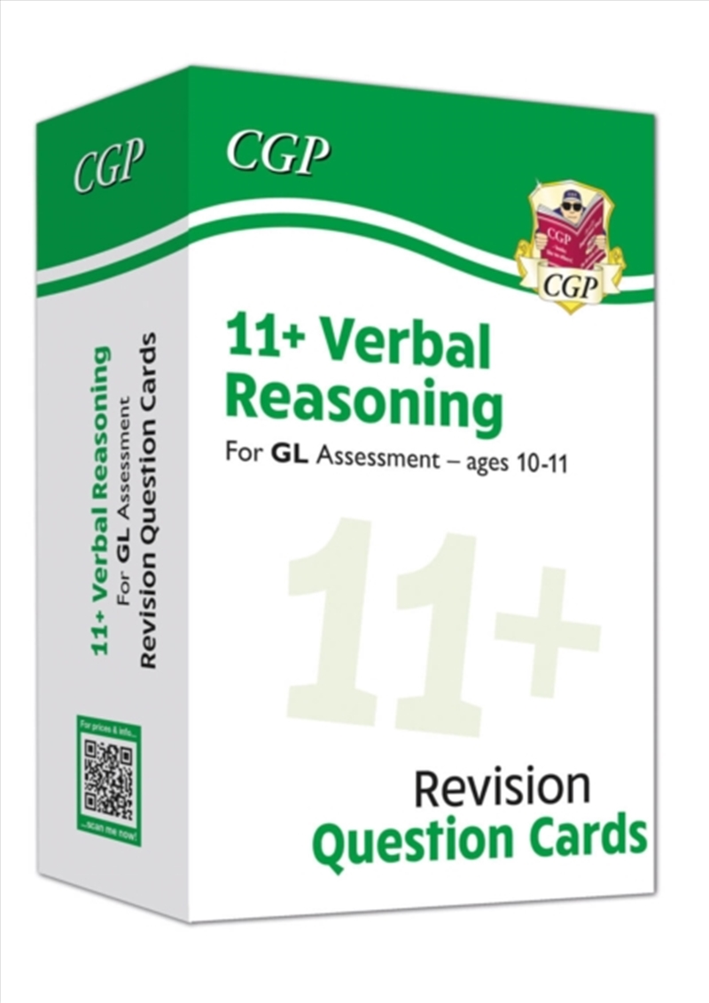 11+ Gl Verbal Reasoning Revision Question Cards - Ages 10-11/Product Detail/Education & Textbooks