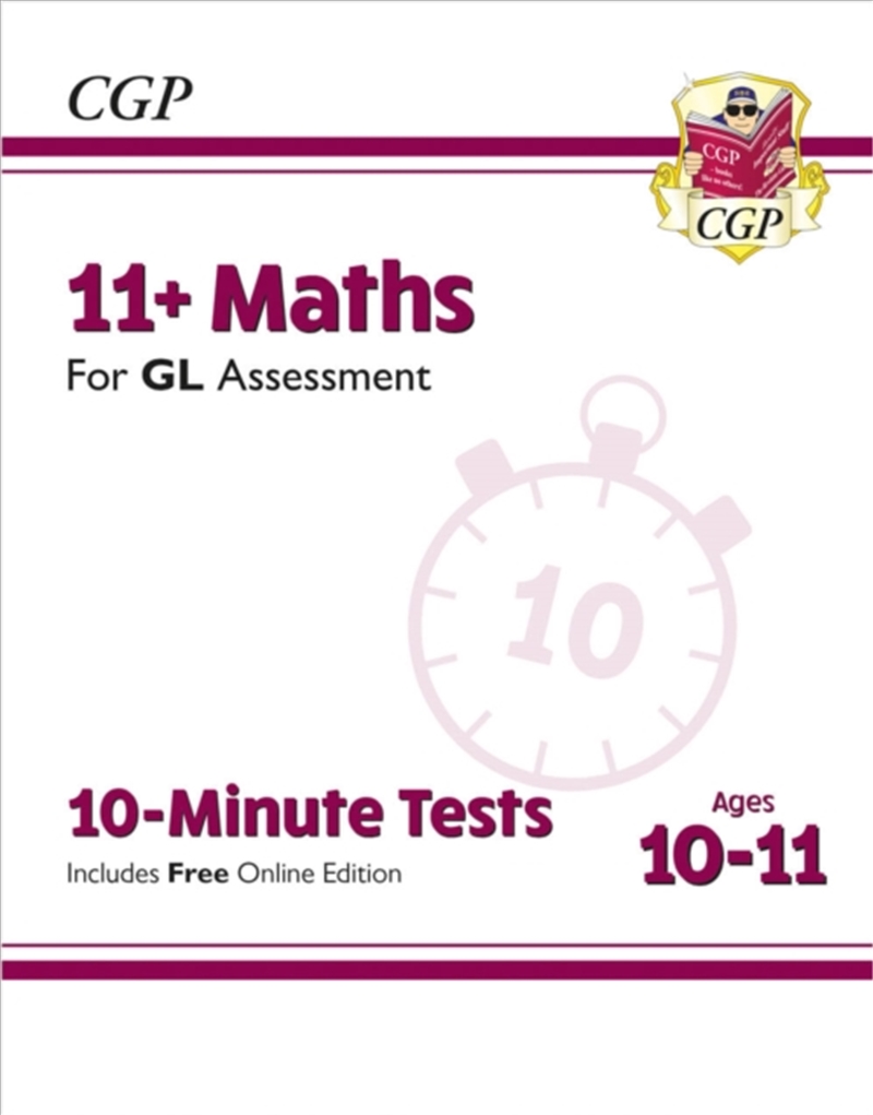 11+ Gl 10-Minute Tests: Maths - Ages 10-11 Book 1 (With Online Edition)/Product Detail/Maths