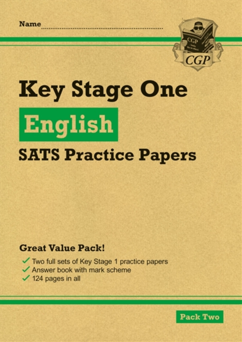 Ks1 English Sats Practice Papers: Pack 2 (For End Of Year Assessments)/Product Detail/English