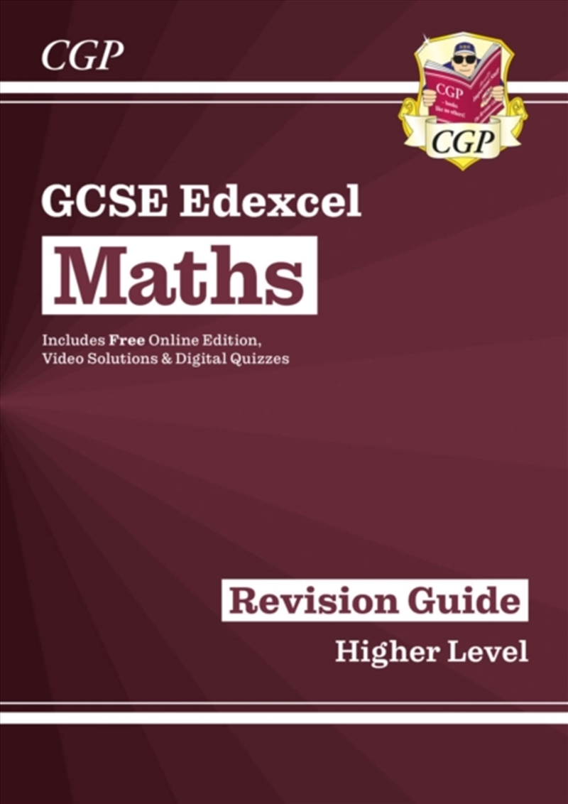 Gcse Maths Edexcel Revision Guide: Higher Inc Online Edition, Videos & Quizzes/Product Detail/Maths