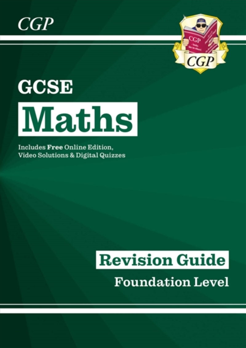 Gcse Maths Revision Guide: Foundation Inc Online Edition, Videos & Quizzes/Product Detail/Maths