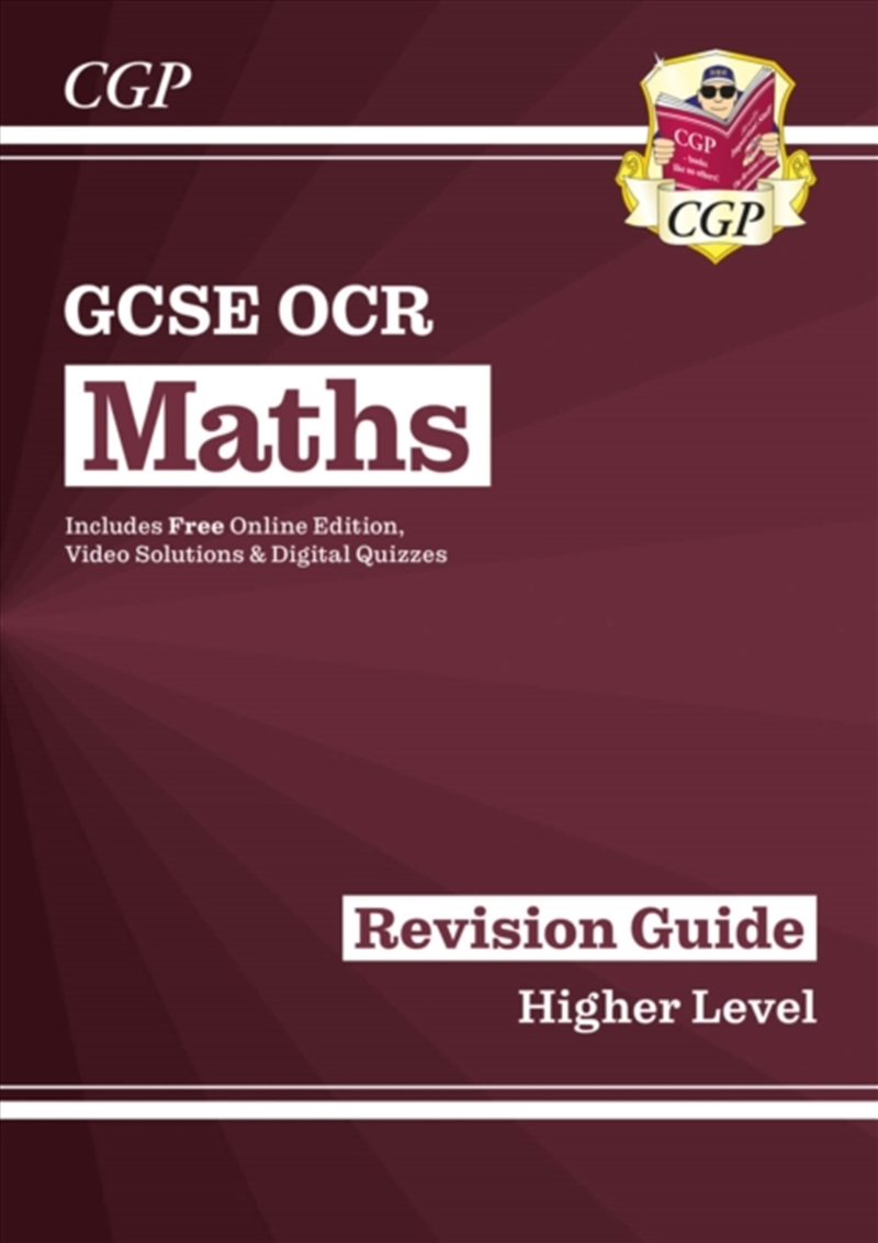 Gcse Maths Ocr Revision Guide: Higher Inc Online Edition, Videos & Quizzes/Product Detail/Maths