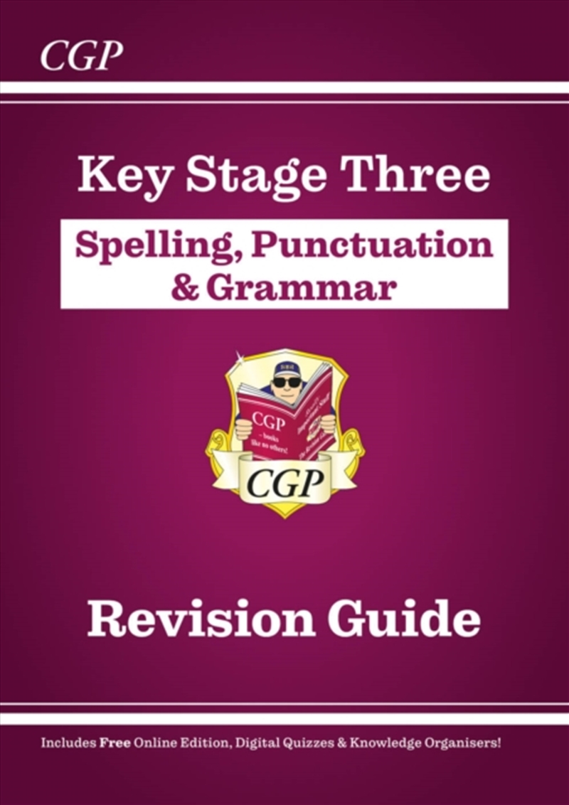 Ks3 Spelling, Punctuation & Grammar Revision Guide (With Online Edition & Quizzes)/Product Detail/English